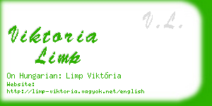 viktoria limp business card