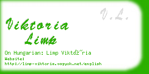 viktoria limp business card